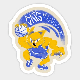 Cats by 1 Mill Sticker